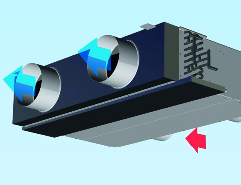 VKE - Ventilatorkonvektoren Decke
